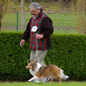 Aurey Blonde du Grand Pr� d'Ortignac (EXC), aux allures. Propri�taire : Alain CANOVAS.